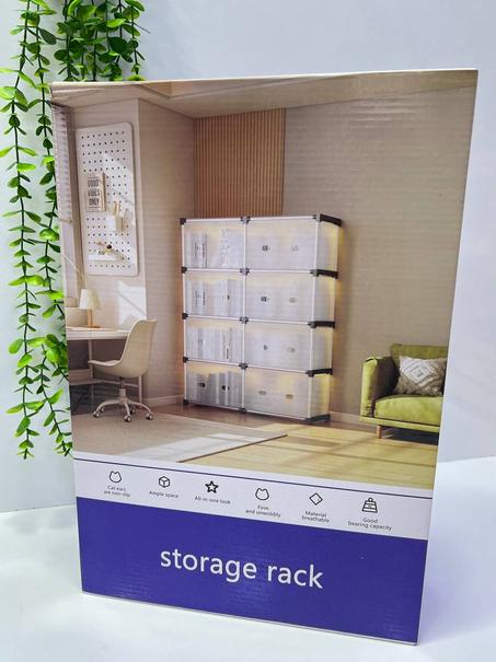 Unité de rangement SONGMICS 16 cubes