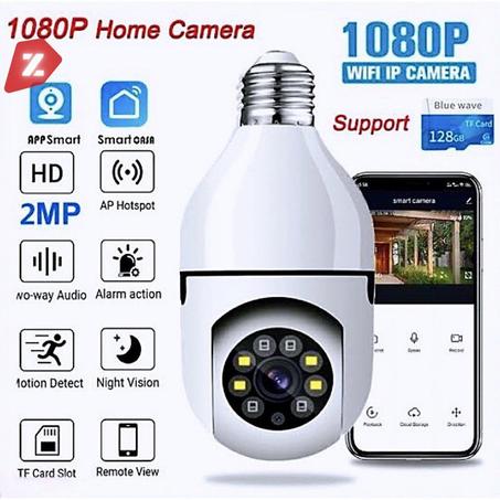 Hd 1080p 360 Rotation Auto Suivi Panoramique Caméra Sans Fil Wifi