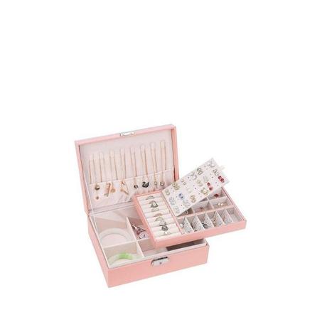 Boite à bijoux à deux niveaux