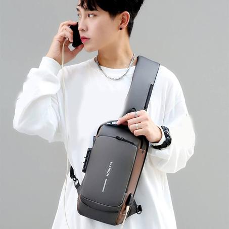 Sac à dos noir Anti-vol pour hommes et femmes, chargeur USB, haut qualité