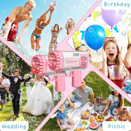 مسدس فقاعات ببطاريات