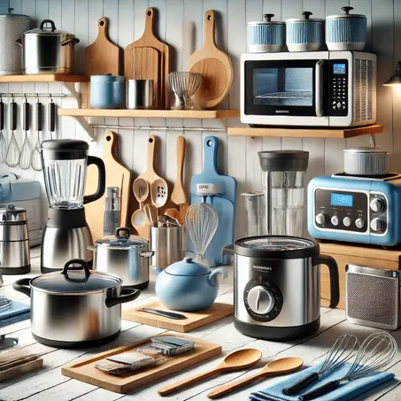 أدوات المطبخ، أواني و مستلزمات الطهي