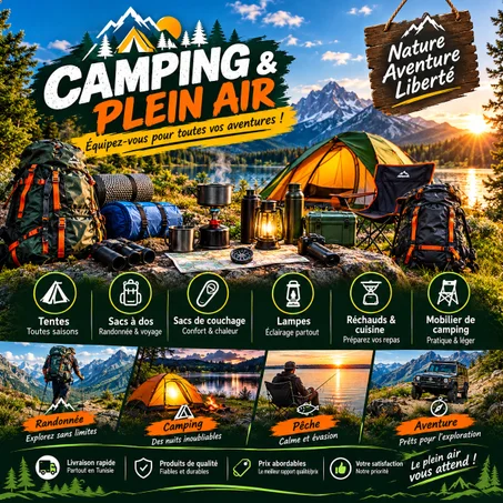 🏕️ Camping & Plein air