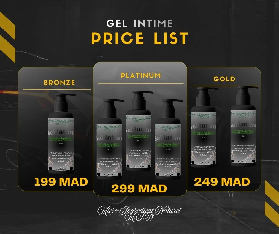 (GEL INTIME ( Soin Intime Équilibrant aux Extraits Naturels
