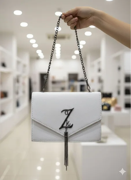 Sac à Bandoulière Blanc