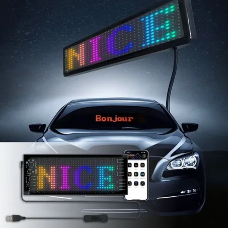 Flexible Programmable Scrolling LED Panel
