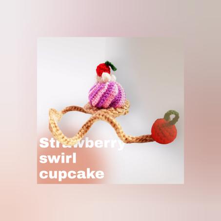 Strawberry Swirl Cupcake
