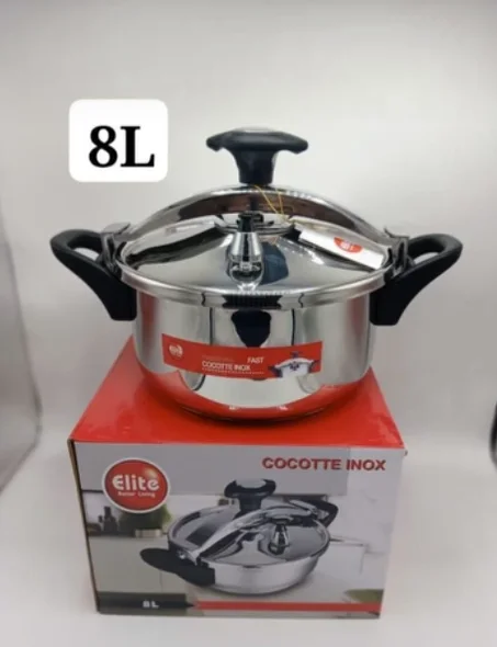 Cocotte inox 8L Ellite