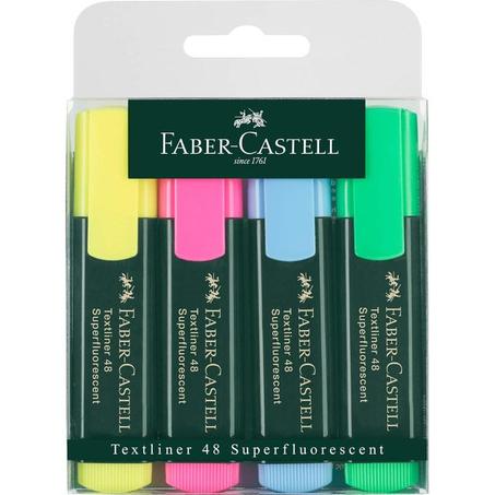 Faber Castel Textliner 48 (Portefeuille de 4)