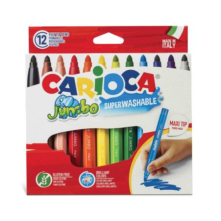 CARIOCA FEUTRES POINTE MAXI JUMBO - 12 PCS