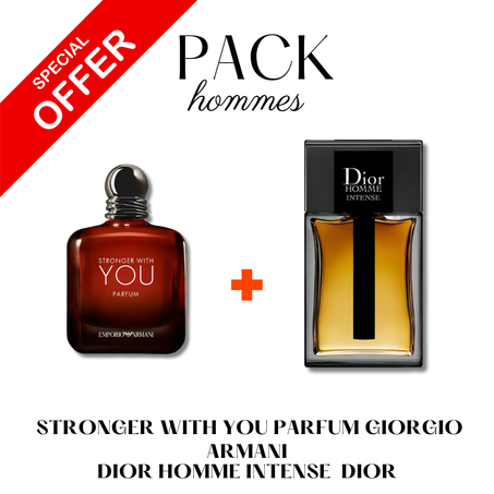 Stronger With You Parfum Giorgio Armani  +   Dior Homme Intense