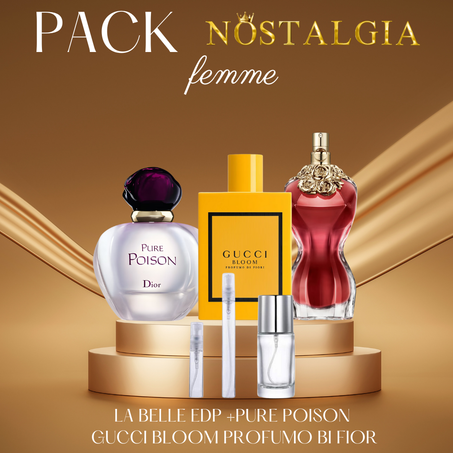 La belle edp +Pure poison  Gucci Bloom profumo bi fior