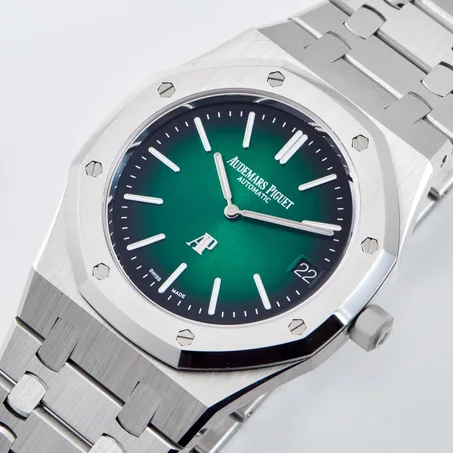 Audemars piguet royal oak jumbo Cadran Vert fumé