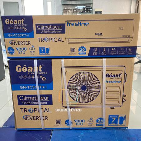 Climatiseur 9000 btu tropical inverter Géant