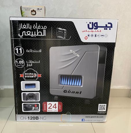 Chauffage à gaz 11 kw Géant