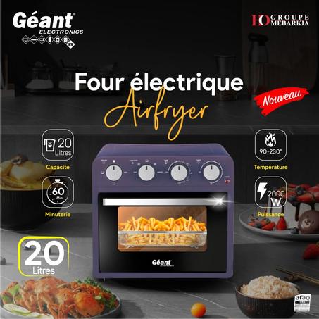 Four électrique Airfryer 20 L Géant