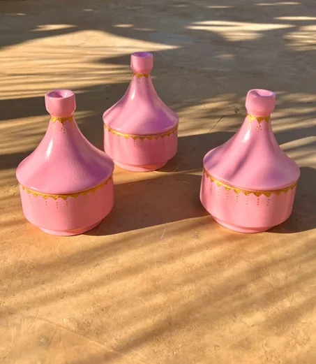Trio Tajines en céramique