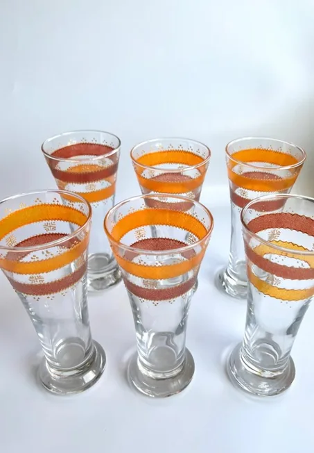 Lot 6 verres à jus