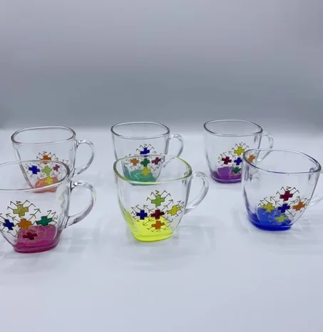Lot de 6 tasses à café