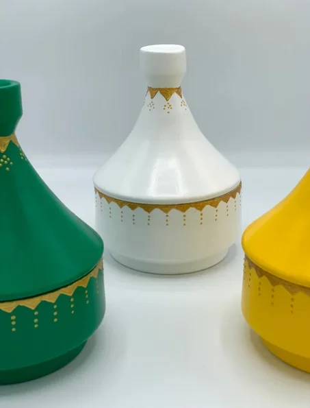 Trio Tajines en céramique