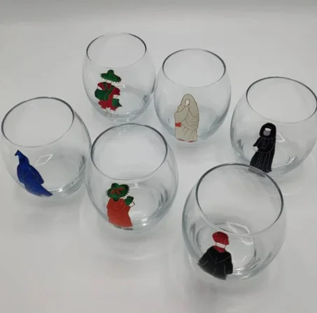 Lot de 6 verres à jus