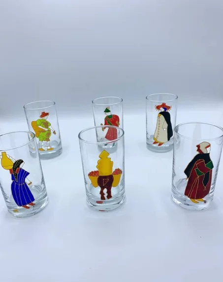 Lot De 6 Verres 