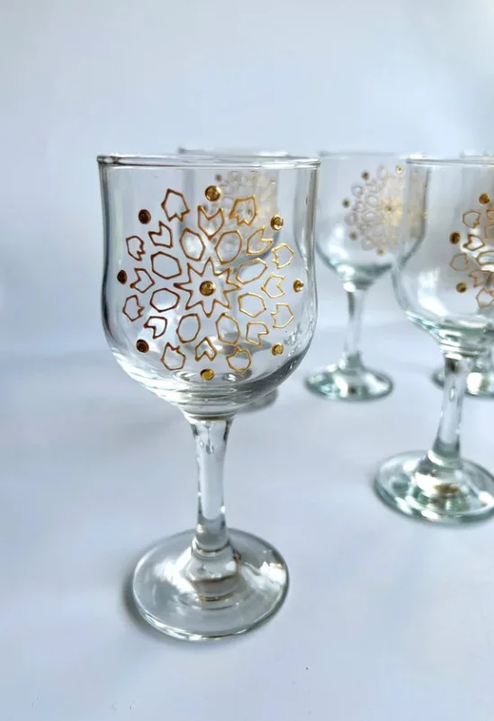 Lot de 6 verres à jus