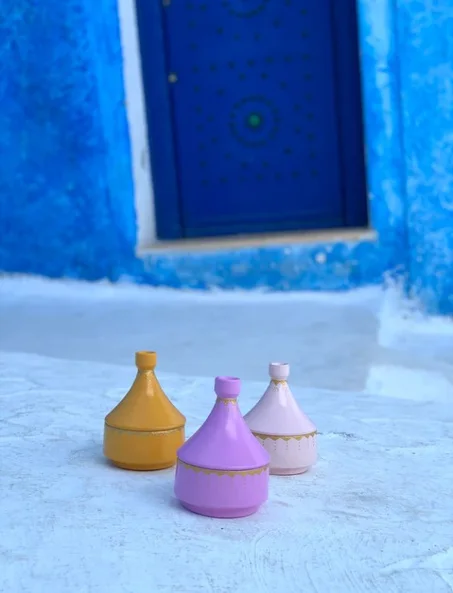 Trio Tajines en céramique
