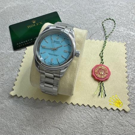 Rolex Oyster Perpetual - light blue
