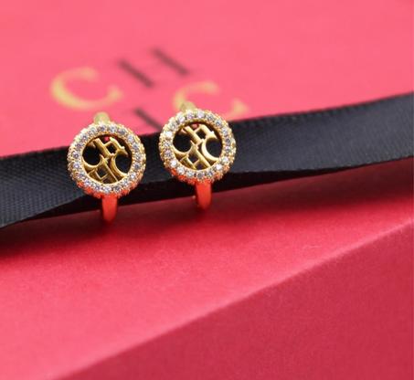 *CH*  ♥️ Carolina Herrera  Earings 👂 *Super Master