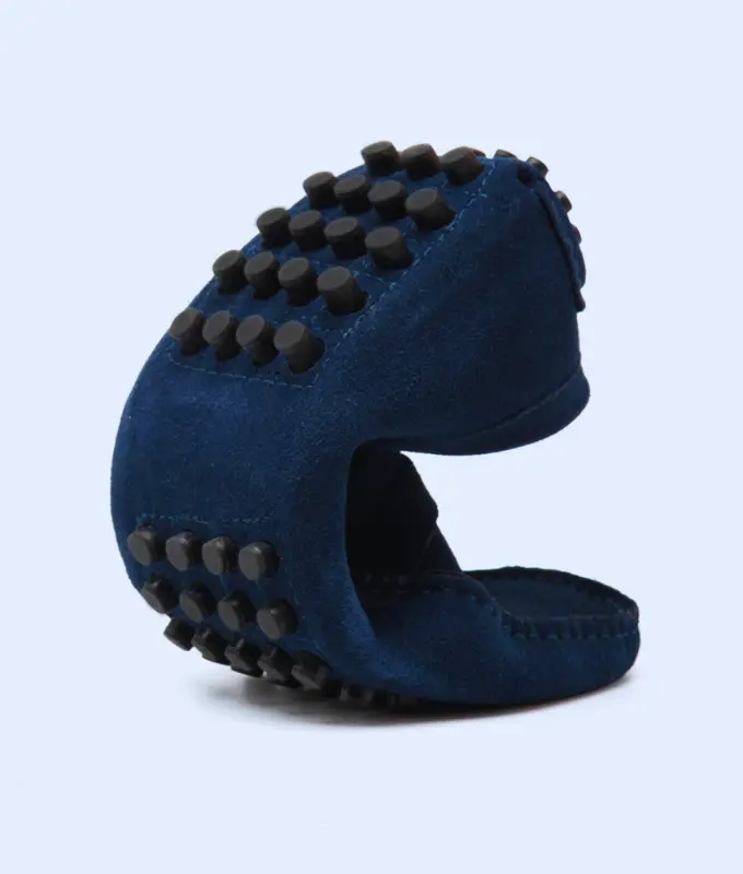 Mocassins Daim Bleumarine