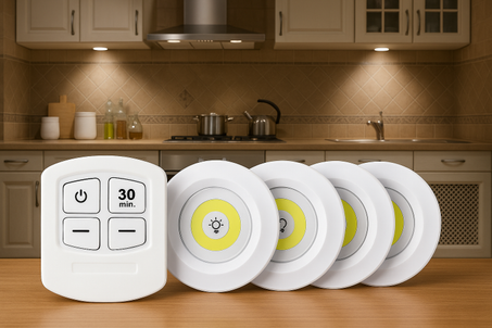 مصابيح ليد تعمل بالتحكم عن بعد