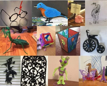 أطلق العنان لإبداعك وارسم مجسماتك في الهواء!