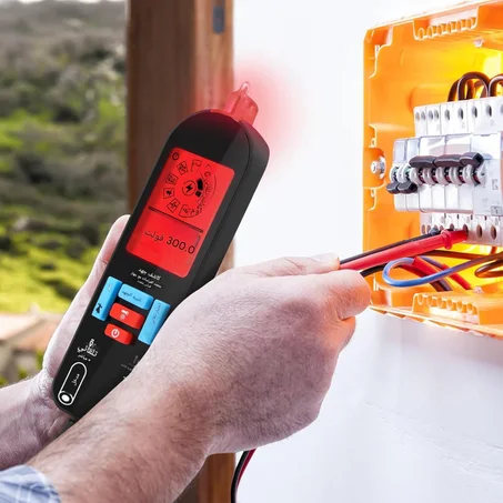 ⚡ مولتيميتر رقمي ذكي قابل للشحن