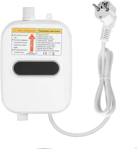 سخان مياه كهربائي فوري الماء الساخن في متناول يدك