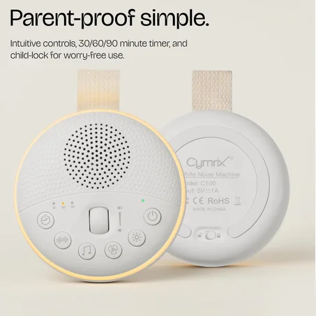 جهاز الضوضاء البيضاء للنوم | راحة عميقة للرضع والبالغين 🌙