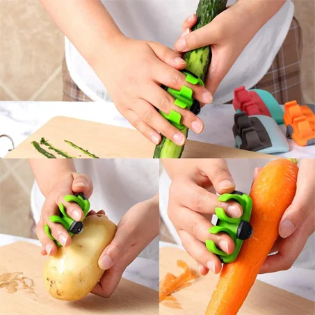 مقشّرات خضار مبتكرة – راحة وسرعة في مطبخك!