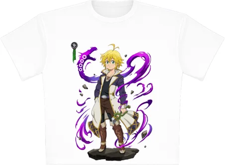 تيشورت Meliodas Nanatsu No Taizai Oversized 🖤تصميم أنمي للجنسين | جودة ممتازة