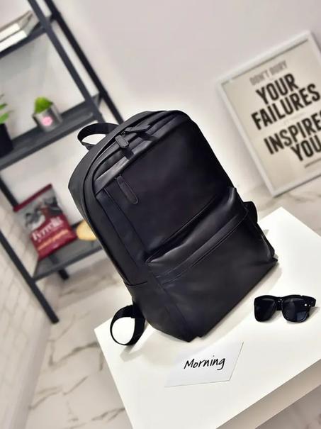 Sac à dos pour voyages d'affaires en cuir Pu imperméable