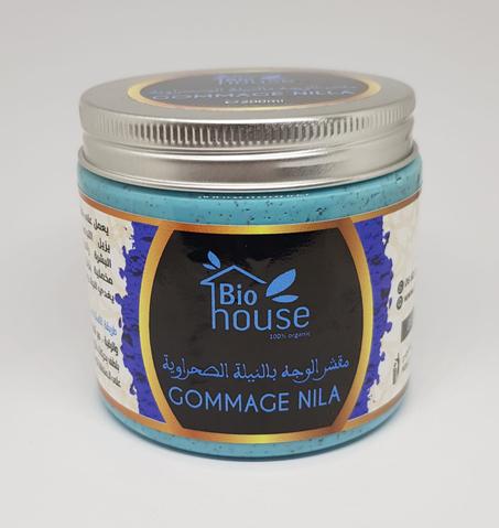 مقشر النيلة للبشرة