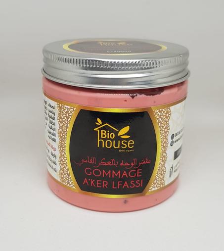 مقشر البشرة بالعكر الفاسي