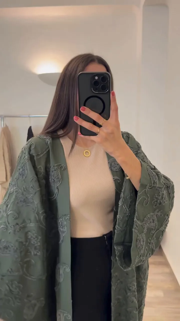 Kimono Flora ✨لمسة فخامة في كل إطلالة