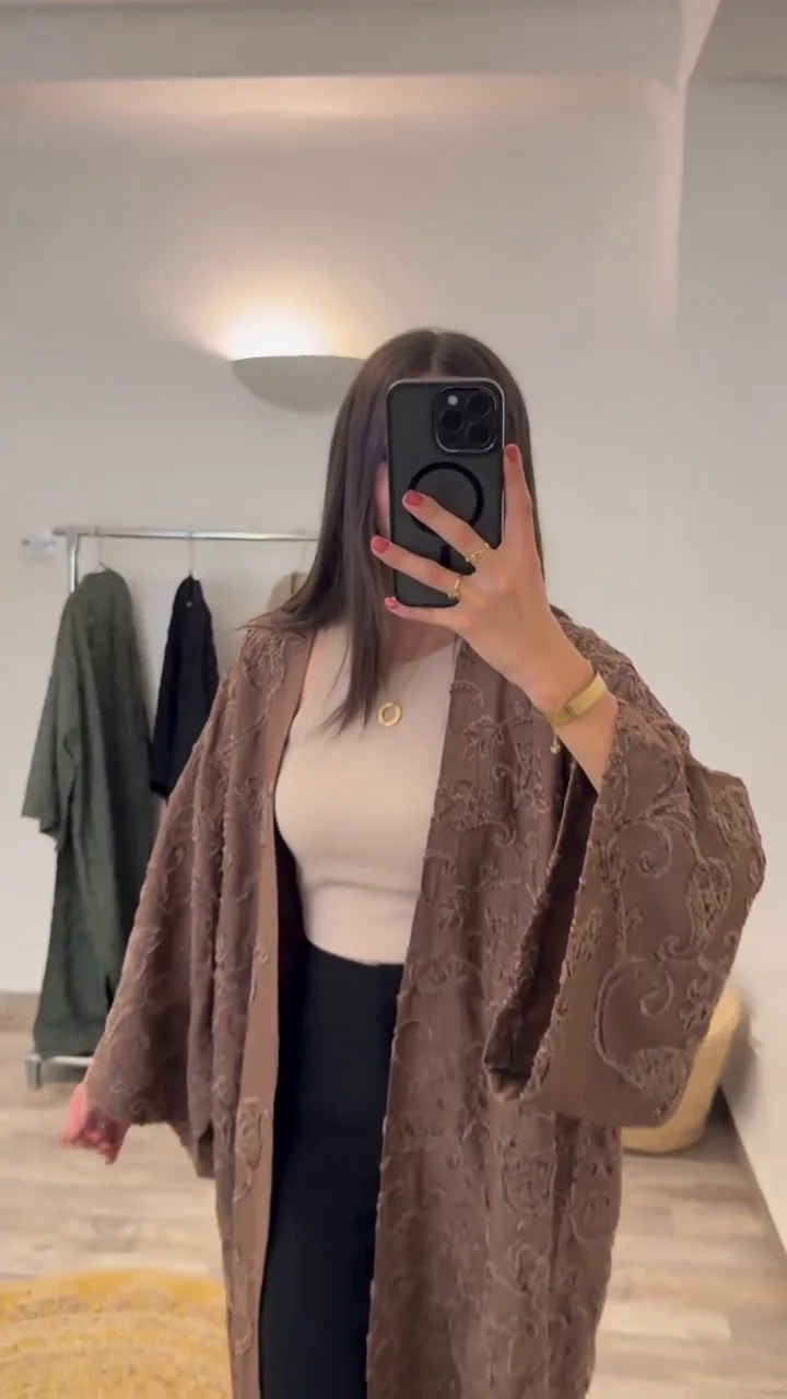 Kimono Flora ✨لمسة فخامة في كل إطلالة