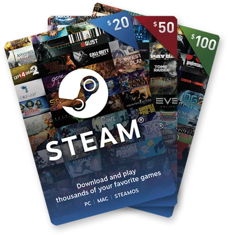 Steam Gift Cards USA