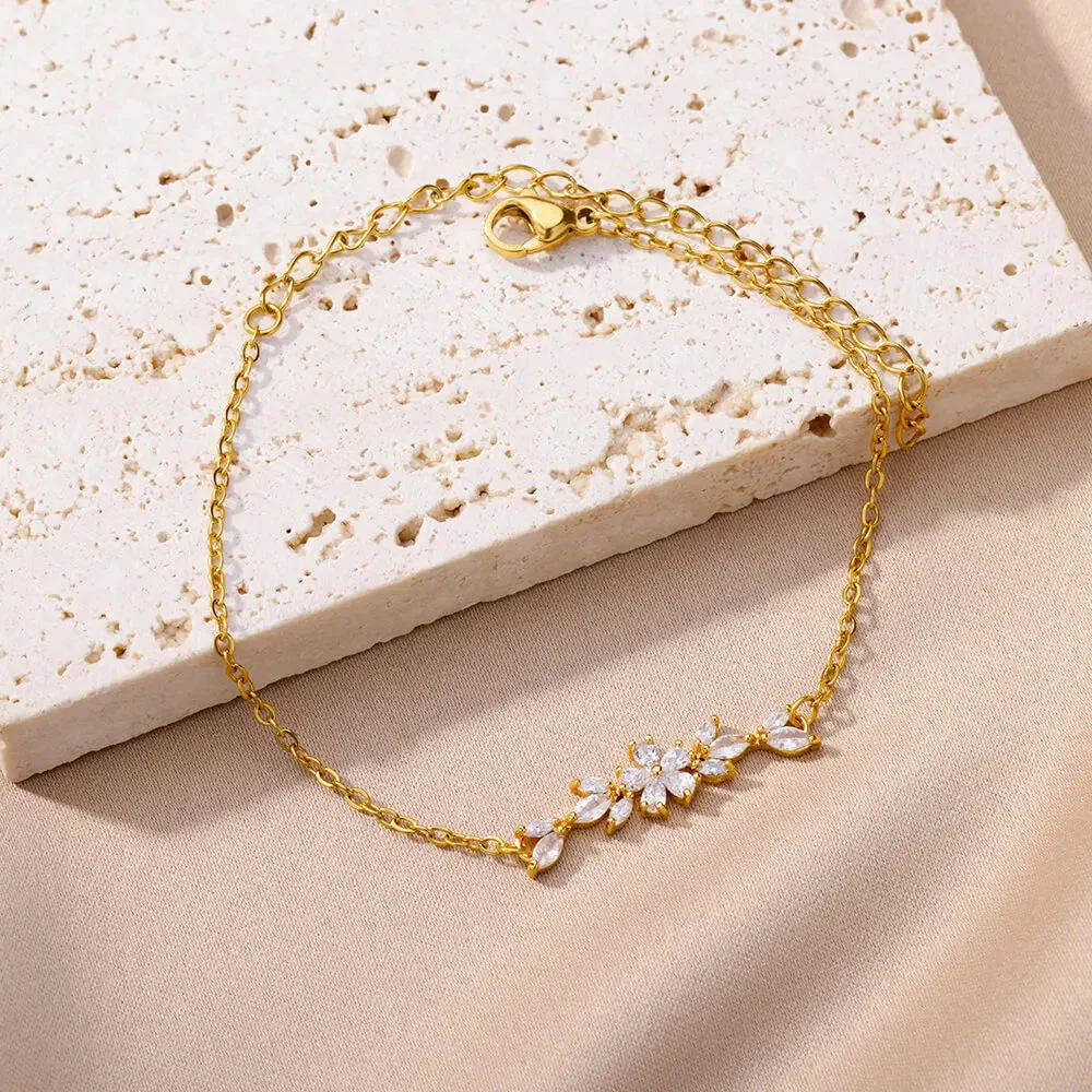 Pulsera Floral Elegance