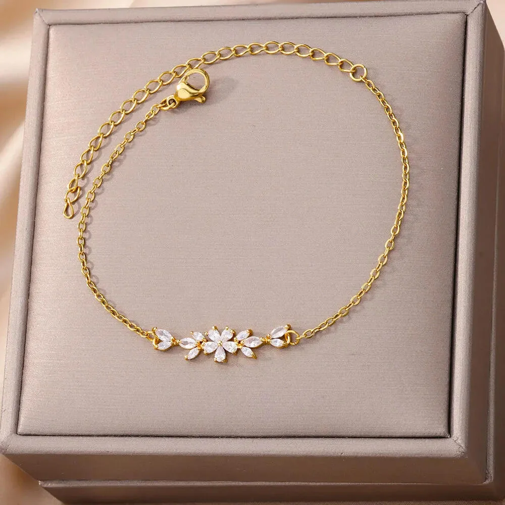 Pulsera Floral Elegance