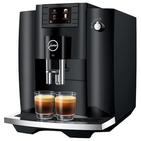 Espresso coffee machine JURA E6 Piano Black