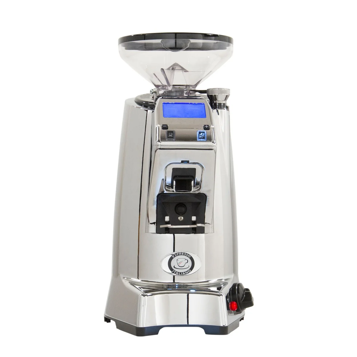 Eureka Zenith 65E High Speed Espresso Grinder in Chrome