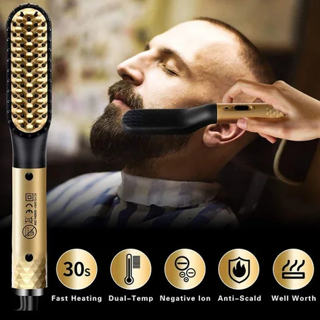 Hair Straightener For Men مكواة الشعر الرجالية الحديثة لدينا