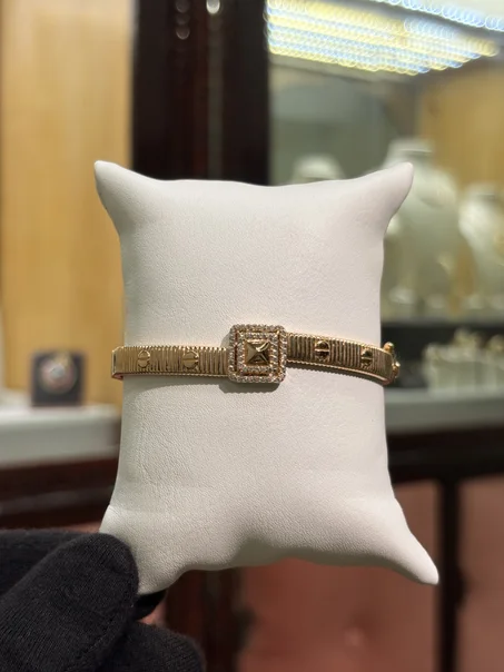 Bracelet or rose 18K